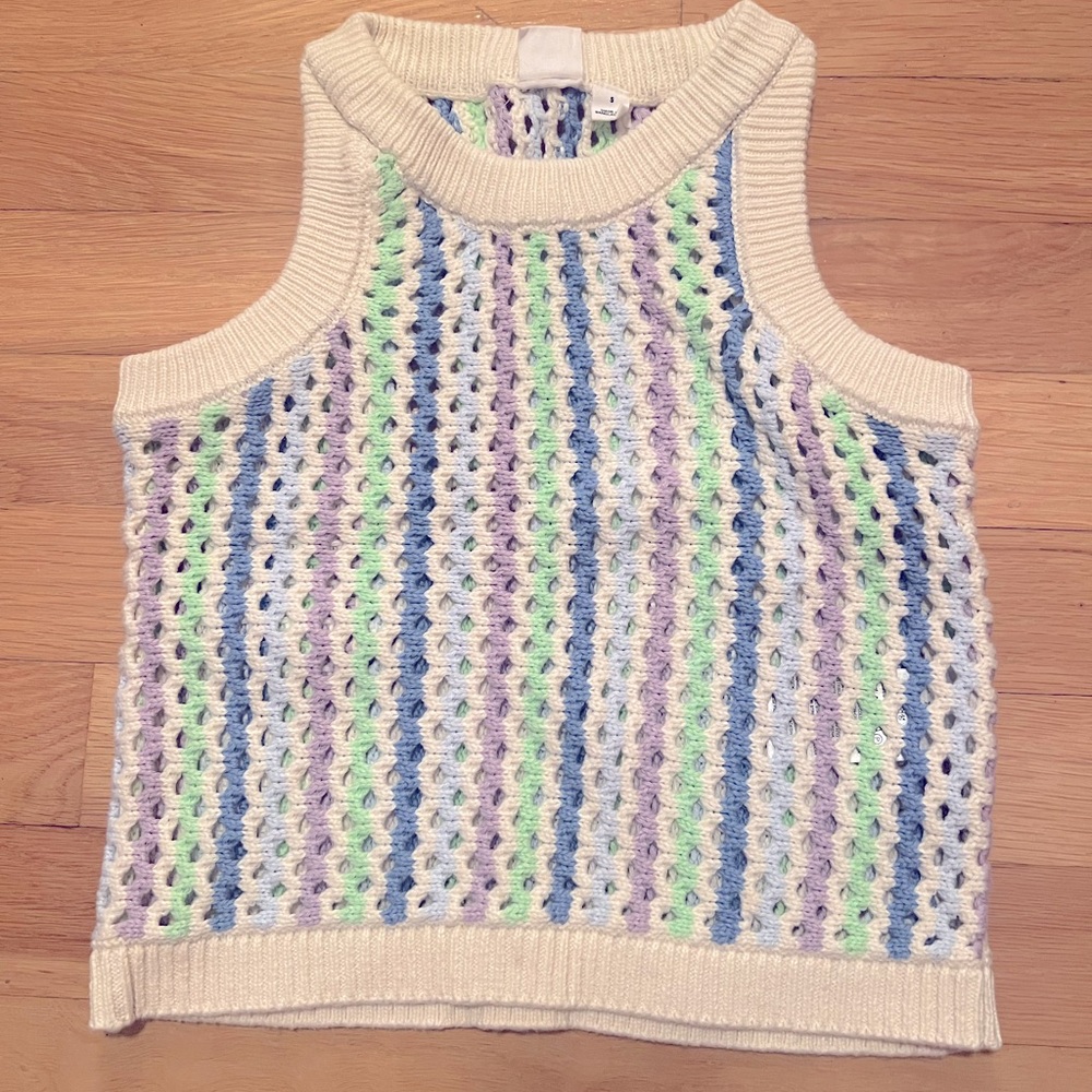 Gap kids crochet tank